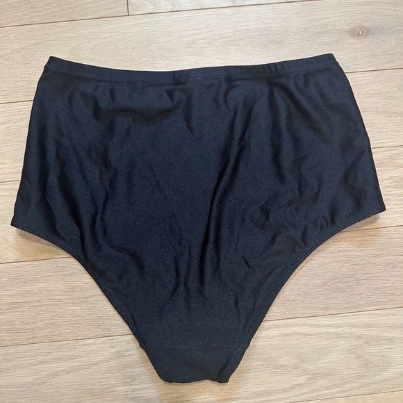AMERICAN APPAREL HIGH WAIST SWIM BOTTOMS - Picture 9 of 11